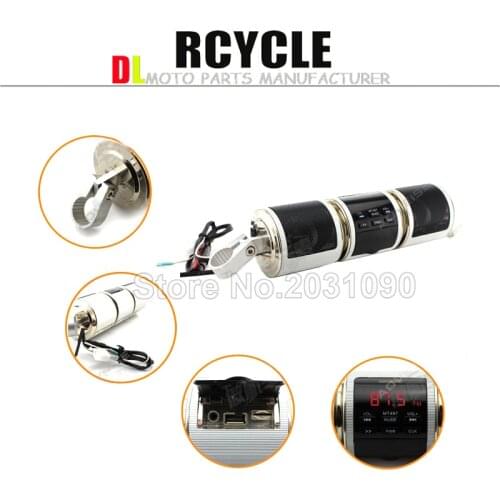 Waterproof Motorcycle Audio Radio Sound System Bluetooth Stereo MP3 Music Player Speakers FM Radio USB Connect Audio Player