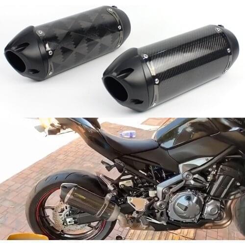 51mm Motorcycle Exhaust Pipe USA Two Brother Carbon Fiber Exhaust pipe Muffler For MT07 R3 R6 Z650 Z900 z1000 cb1000r ATV MT09
