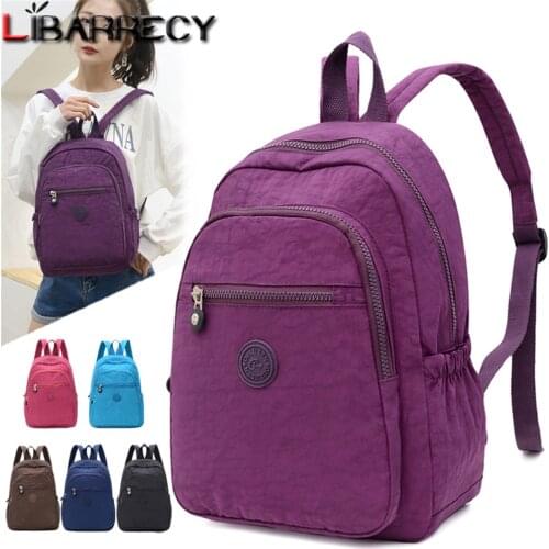 High Quality Waterproof Women Backpack Casual Oxford Shoulder Bags for Women 2021 New Light School Bags for Girls Rucksack Sac