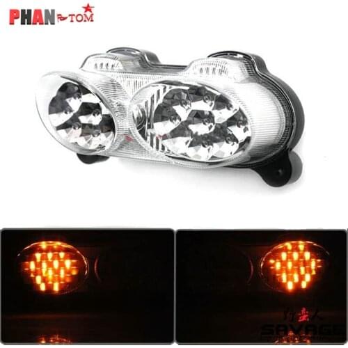 Rear Tail Light Brake Turn Signals Integrated LED Light Motorcycle For Kawasaki Ninja ZX-6R ZX-9R ZR7 1998 1999 2000 2001 2002