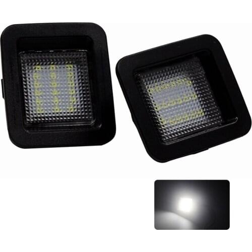 2Pcs/setLED License Plate Lamps for Ford F-150/F-150Raptor with Build-in Canbus High Quality SMD LED Error Free