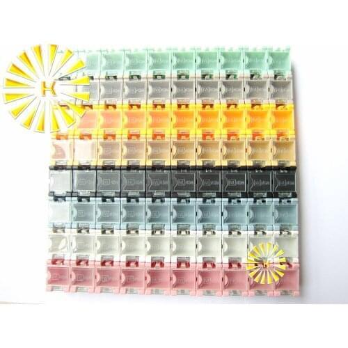 High quality 80pcs x SMD Capacitor Resistor SMT Electronic Component Mini Storage box Practical Jewelry storaged Case Connector