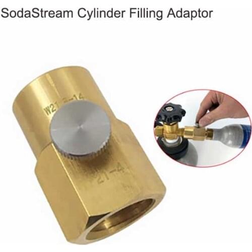 Paintball Sodastream CO2 Adapter , For filling CO2 from Large cylinder to small paintball Sodastream cylinder