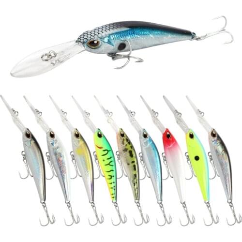 AI-SHOUYU Hard Minnow Bait Fishing Lure Japan 5.6g/9.3cm Suspending Aritificial Wobbler Deep Sea Fishing Tackle Baits