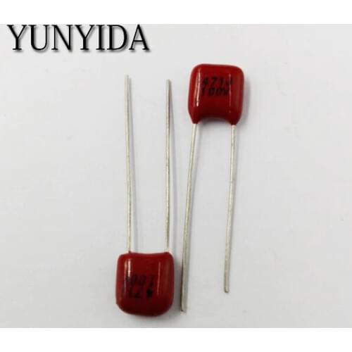 Free Shipping 10pcs CBB Polypropylene film capacitor pitch 5mm 100V 471J 102J 222J 472J 103J 473J 104J 224J 474J 105J
