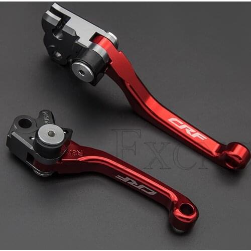 For Honda CRF450X CRF 450X CRF450 X 2019 2020 2021 CNC Motorcycle Accessories Pivot Dirt Pit Bike Foldable Brake Clutch Lever