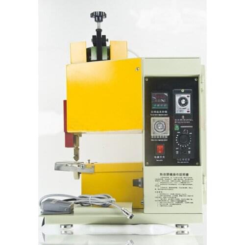 Zipper Gluing Machine Hot Melt Glue Gluing Machine Glue Bilateral Gluing Machine Processing Equipment MT902