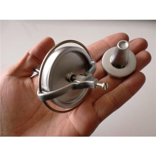 Metal mechanical gyroscope physics teaching equipmetn props anti-gravity phenomenon explanation gyroscope toy