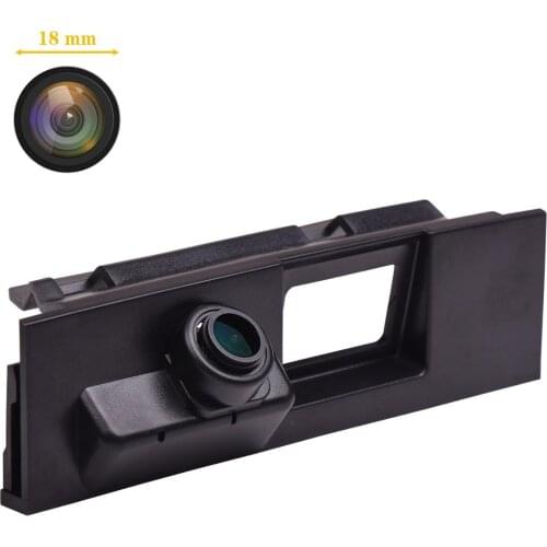 Misayaee HD 1280x720P Car Rear View Reverse Backup Camera Trunk Handle for Ford Mondeo 2017-2018 Night Vision Waterproof