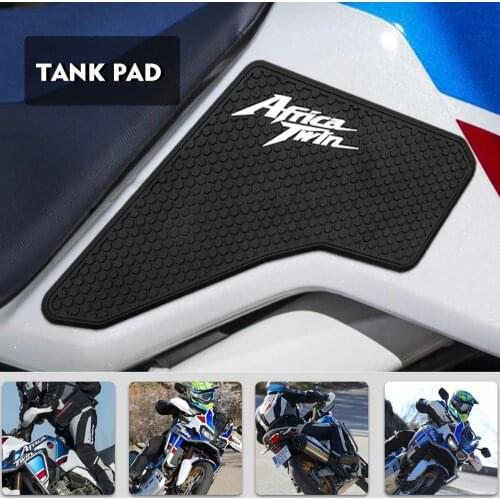 Motorcycle Tankpad Non-slip Side Fuel Tank Pad Waterproof Pad Knee Pads For HONDA Africa Twin CRF1000L Adventure Sports 2018-on
