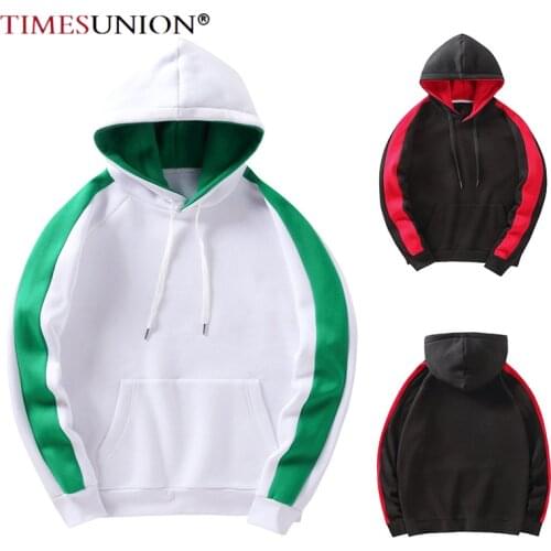 Mens Hoodies Oversized Sweatshirt Female Hood Womens Streetwear Color Matching Techwear Male Oversize Hoody Harajuku Clothing