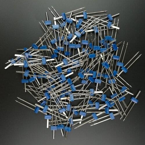 2017 New Arrival High Quality 30pcs Durable Double Twin Needles Pins Sewing Machine AccessoriesSize 2.0/90 3.0/90 4.0/90