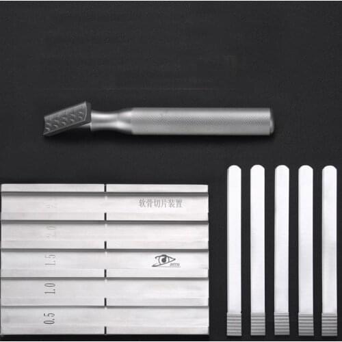 Plastic equipment imported stainless steel costal cartilage slicer nose tool costal cartilage slice device