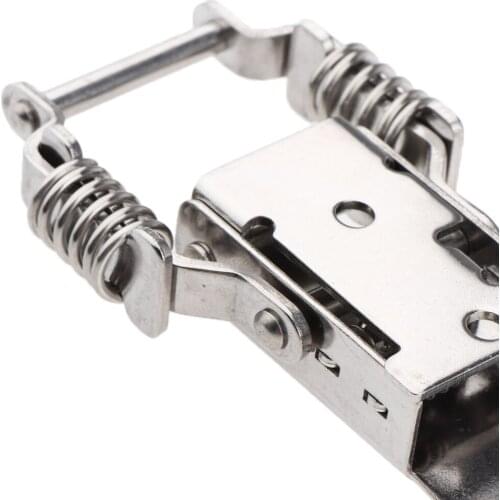 STAINLESS STEEL SPRING LOADED TOGGLE CASE LATCH CATCH CLIP CLAMP LOCK