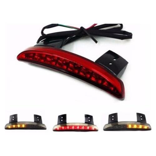 LED Fender Edge Brake Turn Signal Rear Tail Light For Harley Sportster 883 Iron 883 Sportster 1200 XL1200X Chopper Motorcycle