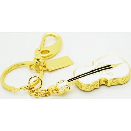 Jewelry Guitar Usb Flash Drives 1TB 2TB 128GB 16GB 32GB Pen Drive Pendrive 64GB Crystal Gift Disk Key Gadget Usb Memeory Stick