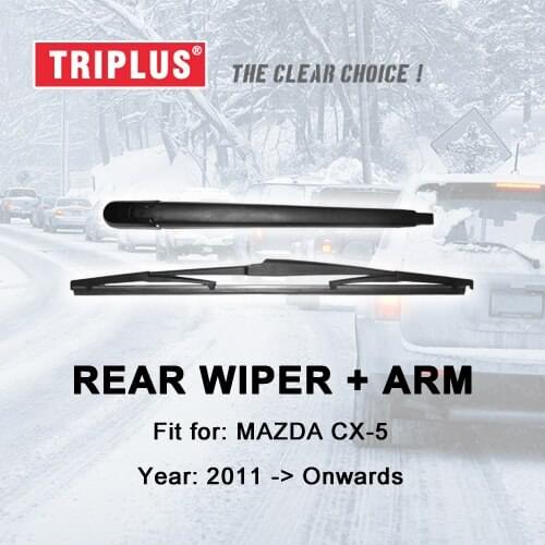 Rear Wiper Arm with Blade for Mazda CX5 (2006-Onwards) 1pc 14" 350mm, CX-5 Rear Wiper Arm & Rear Wiper Blades