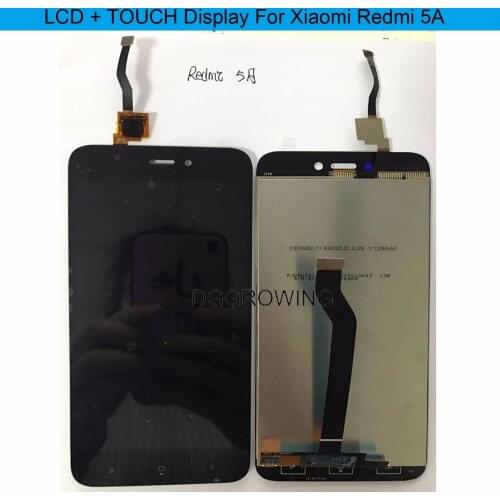 DGGROWING 1280*720 Pass Testing Cellphone Parts LCD Display With Touch Screen Digitizer Assembly For Xiaomi Redmi 5A +Free Tools