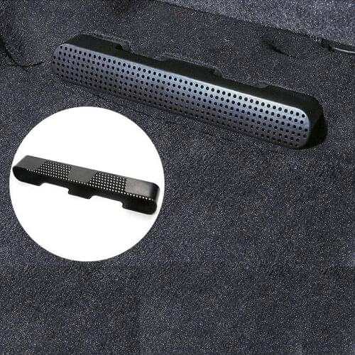 For AC heating air conditioning duct outlet grille protection cover under Porsche Cayenne 2019 car seat