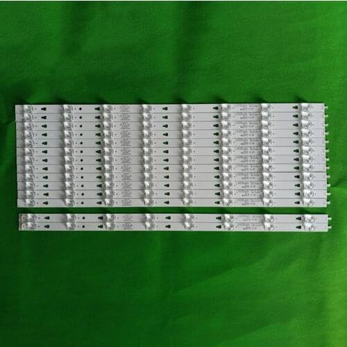 1Set=14PCS LED Backlight strip 8 lamp For Haier 55"TV LS55H610N F55Y LED55D8D-01(C) LED55D8C-01(C) 3035500842
