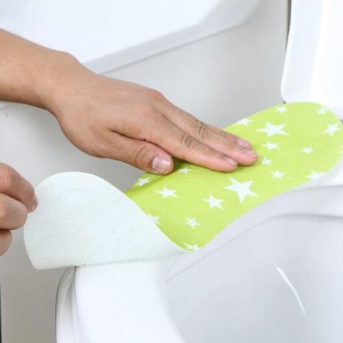 1PC Bathroom Filling Soft Thickened Seat Pads Washable Warmer Toilet Mat Cover Winter Comfortable Seat Cushion Toilet Decor