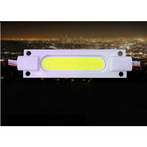 1000PCS 2w COB led injection module light 12v 180lm indoor outdoor advertising module Logo letter source white warm white