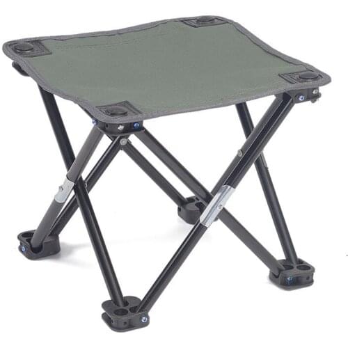 26x26x24cm Multipurpose Portable Folding Chair for Outdoor Fishing Picnic Camping BBQ Oxford Cloth Mini Portable Folding Stool