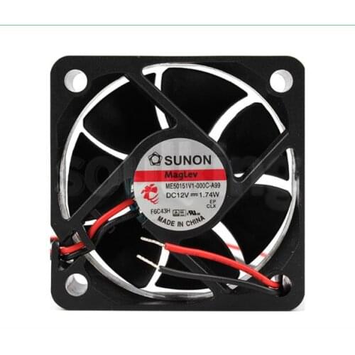 New SUNON ME50151V1-000C-A99 5015 12V 1.74W DC cooling fan