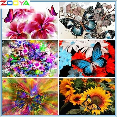 5D Diy Diamond Painting Butterfly Diamond Embroidery Animals Cross Stitch Bead Picture Kits Handicraft Art Home Decoration Lx958