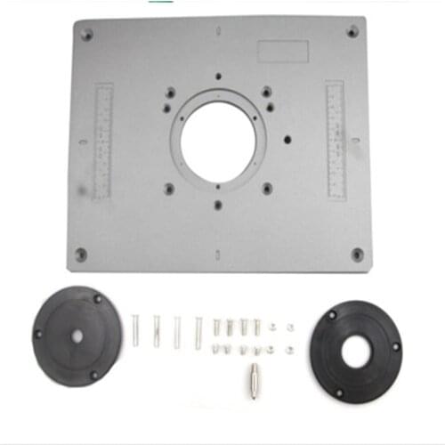 Woodworking Electrician Trimming Flip Board Trimming Engraving Guide Table Chamfering Board Installation Table