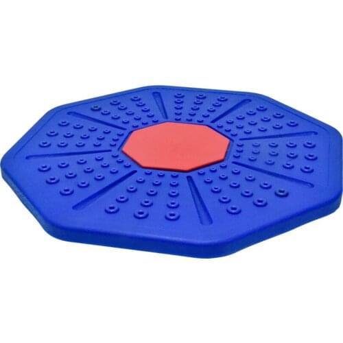 LJ0704 PP Fitness Board Pedal Plate Octagonal Balance Trainer Yoga Balance Board Coordination Rehabilitation Training Device