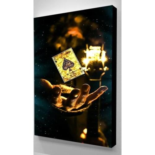 Wall Art Canvas Painting Magic Poker Poster Canvas Prints Pictures For Wall Poster Decorative Pictures Canvas Print Posters
