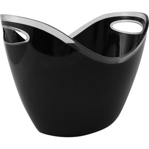 New Arrival Bar Tools Plastic Transparent Garden Super Big Ice Bucket