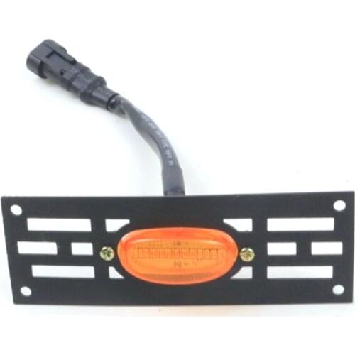 Front Bumper Grille 12 LED Amber Light Bracket Kit for Camaro F150 Ram ImpreZa Wrangler 4Runner Camry Jimny Truck SUV