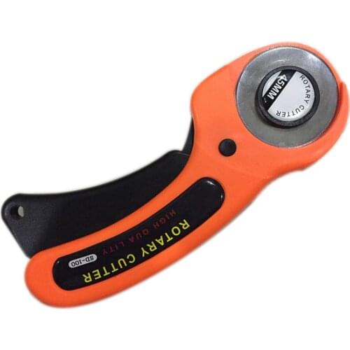 45mm Rotary Cutter for leather Set Blades for fabric Circular Quilting Cutting Patchwork Cut Tool Quilter Leather Cutter