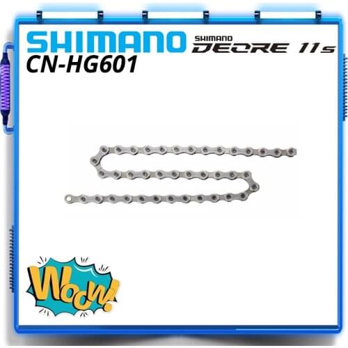 SHIMANO CN HG601 STEPS E6000 11 Speed Super Narrow HYPERGLIDE SIL TEC E-BIKE Chain M5100 HG-X11 11s