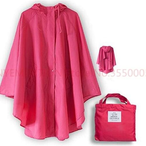 Thin Hooded raincoat women dots waterproof outdoor ladies rain coat poncho chubasquero mujer capa de chuva