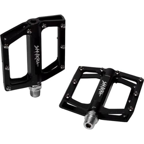 SHIKRA Bicycle Pedals Ultralight Aluminum Alloy Hollow Anti-Skid Bearing Mountain Bike Accessories Foot Pedals