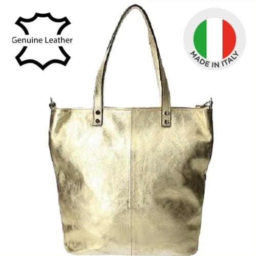 Genuine Leather Women Maxi Shoulder Bag Bottega Carele BC246