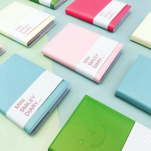 1Pcs 105*80mm New Lovely Colorful Mini Daily Notebook Pocket Diary Notes Writing Notepad Students Kids Pretty Gifts