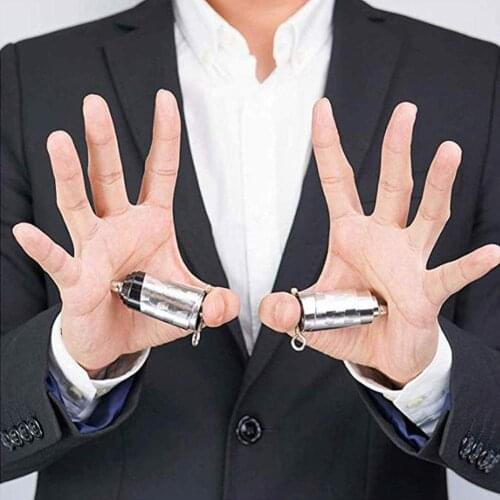 1Pcs Portable Props Portable Martial Arts Metal Pocket Staff Outdoor Steel Pocket Sport Silver I7F4