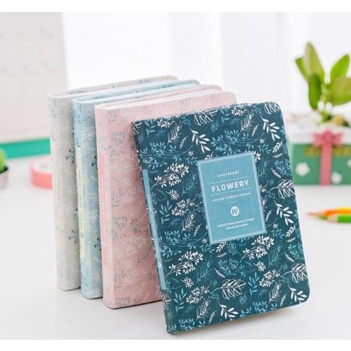 2021 Korean Kawaii Vintage Flower Schedule Yearly Diary Weekly Monthly Daily Planner Organizer Paper Notebook A6 Agendas