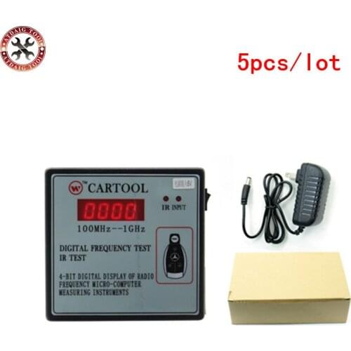 5pieces/lot Car IR Infrared Remote Key Frequency Tester (Frequency Range 100-1000MHZ) Remote Control Frequency Test DHL Free