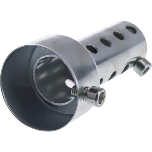 86mm Length Motorcycle Exhaust Muffler Adjustable Motorbike DB Killer Autocycle Silencer Autobike Noise Sound Eliminator