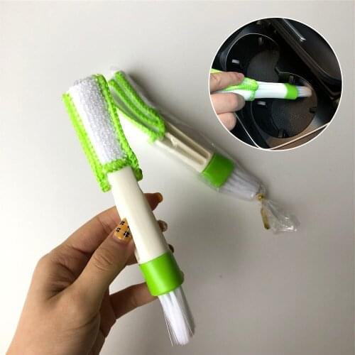 Car Multifunction Cleaning Brush For Citroen DS-series C-Quatre C-Triomphe Picasso C1 C2 C3 C4 C4L C5 Xsara Cactus Elysee