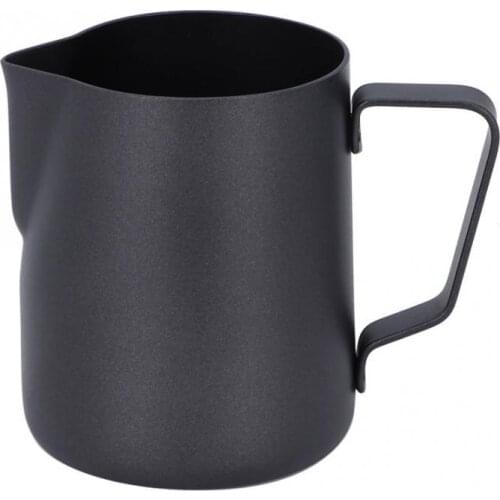 Milk Coffee Jar 350ml Stainless Steel Non-Stick Milk Frothing Cup Coffee Pitcher for Latte Art Coffee Shop Bar Coffee Making