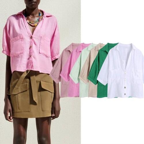 Женские льняные рубашки BBWM WOMAN China At AliExpress