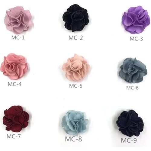 5pcs Fluffy Cloth Flower 3D Nail Art Decorations Detachable Magnetic Fashion DIY Ornament Manicure Design Accessories