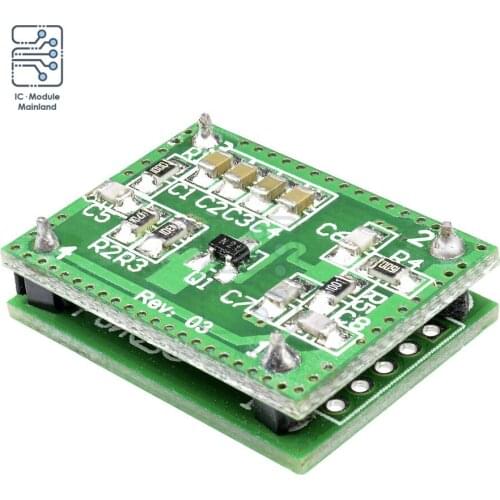 LV002 Doppler Radar Microwave Sensor Switch Module DC6-40V 8-15M Radar Detector Sensor Board for Corridor Aisle Garage Induction