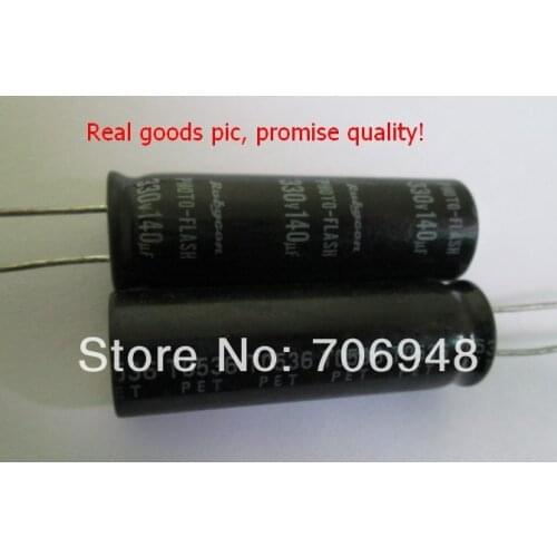 Photo flash capacitor 330v 140uf 11*38mm